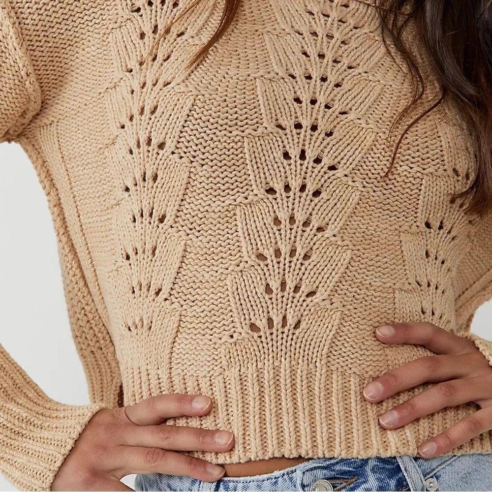 Free People Bell Song Pullover Small - Picture 2 of 9